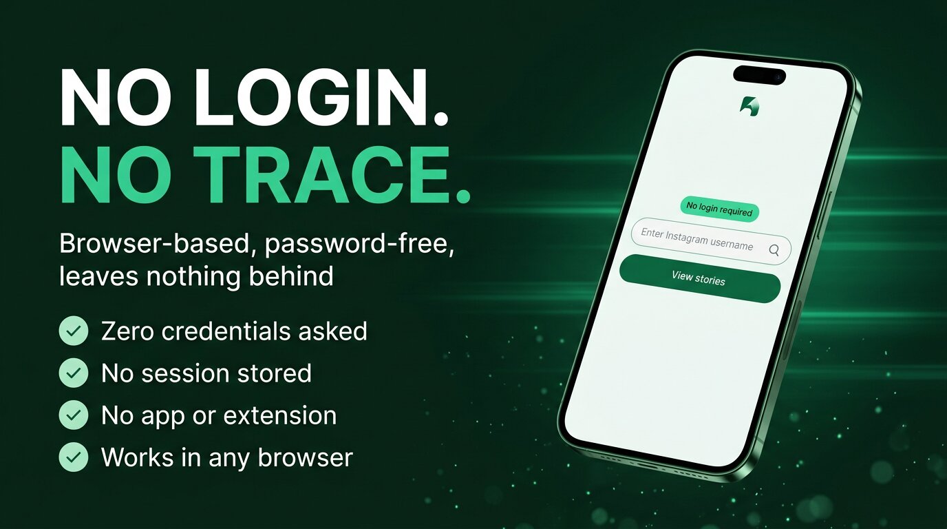Instagram story viewer with no login required - hero